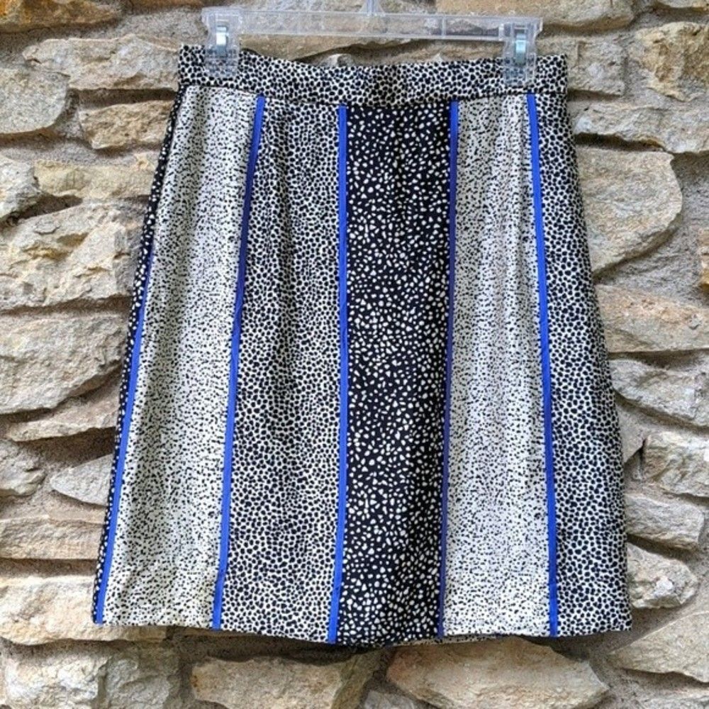 Vintage spotted silk skirt